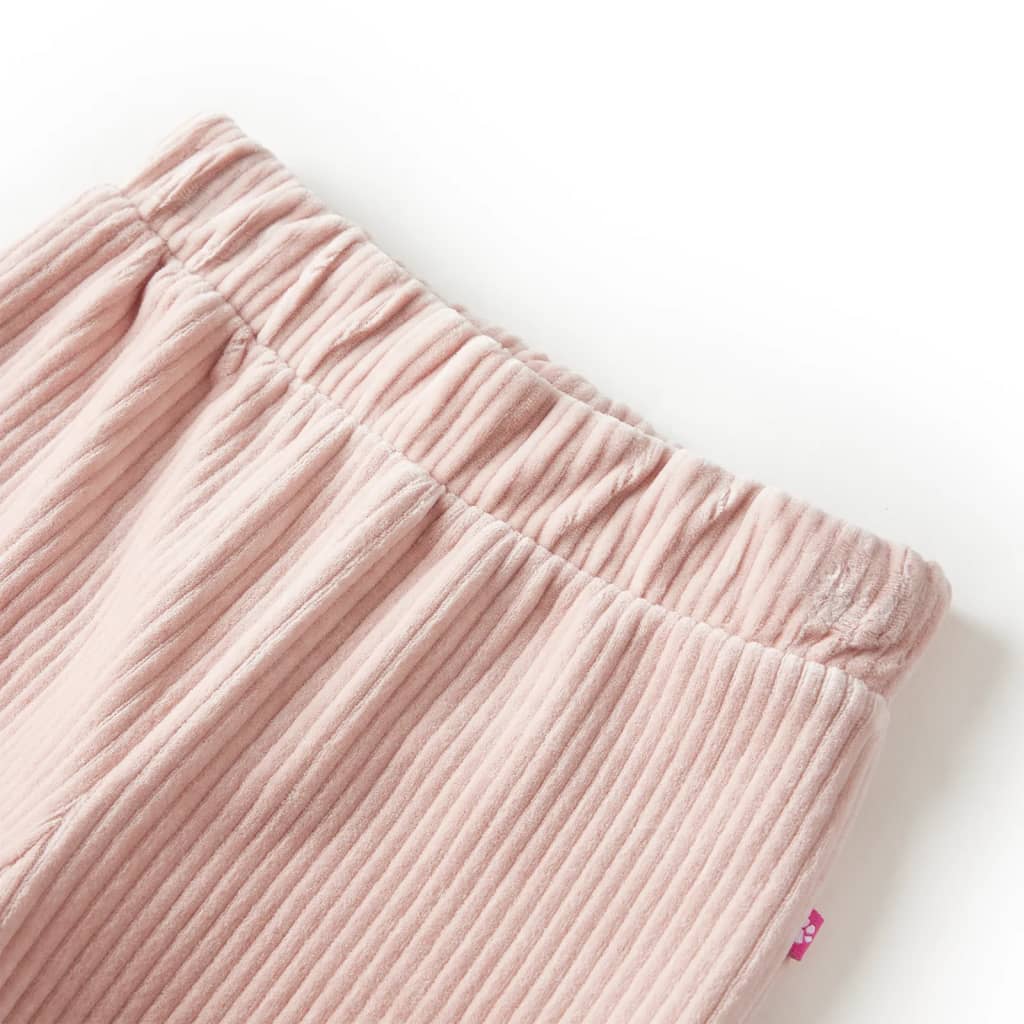 Kids' Pants Corduroy Light Pink 92