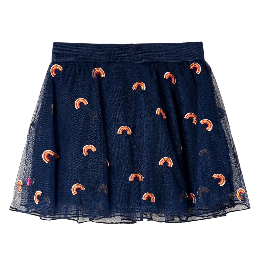 Kids' Skirt with Tulle Navy 140