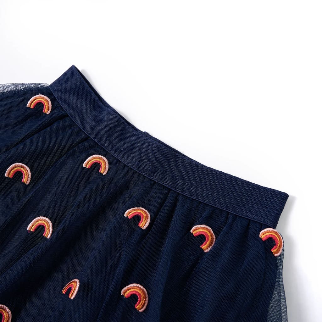 Kids' Skirt with Tulle Navy 140