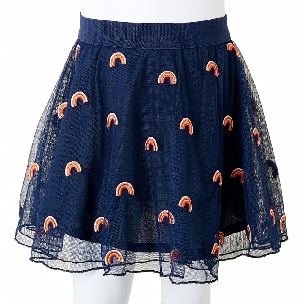Kids' Skirt with Tulle Navy 140