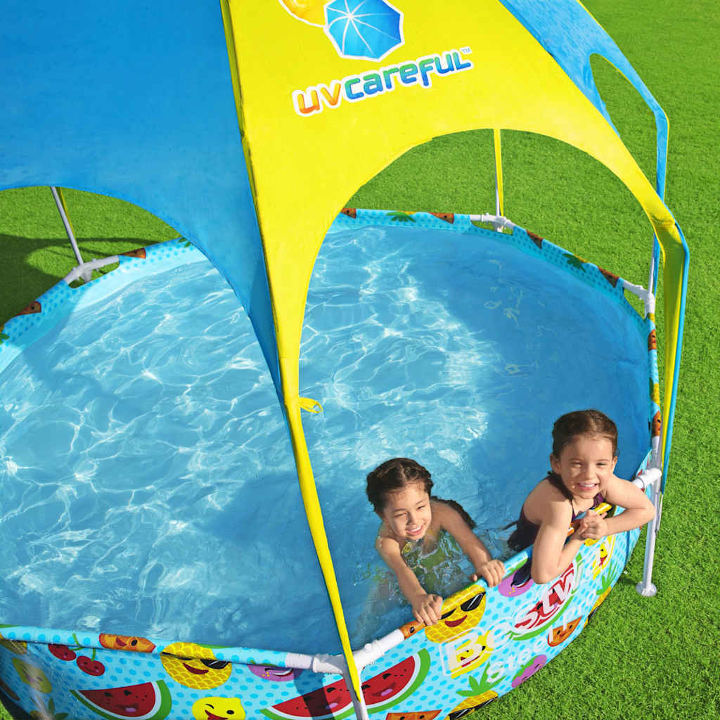 Steel Pro UV Careful Above Ground Pool for Kids 244x51 cm