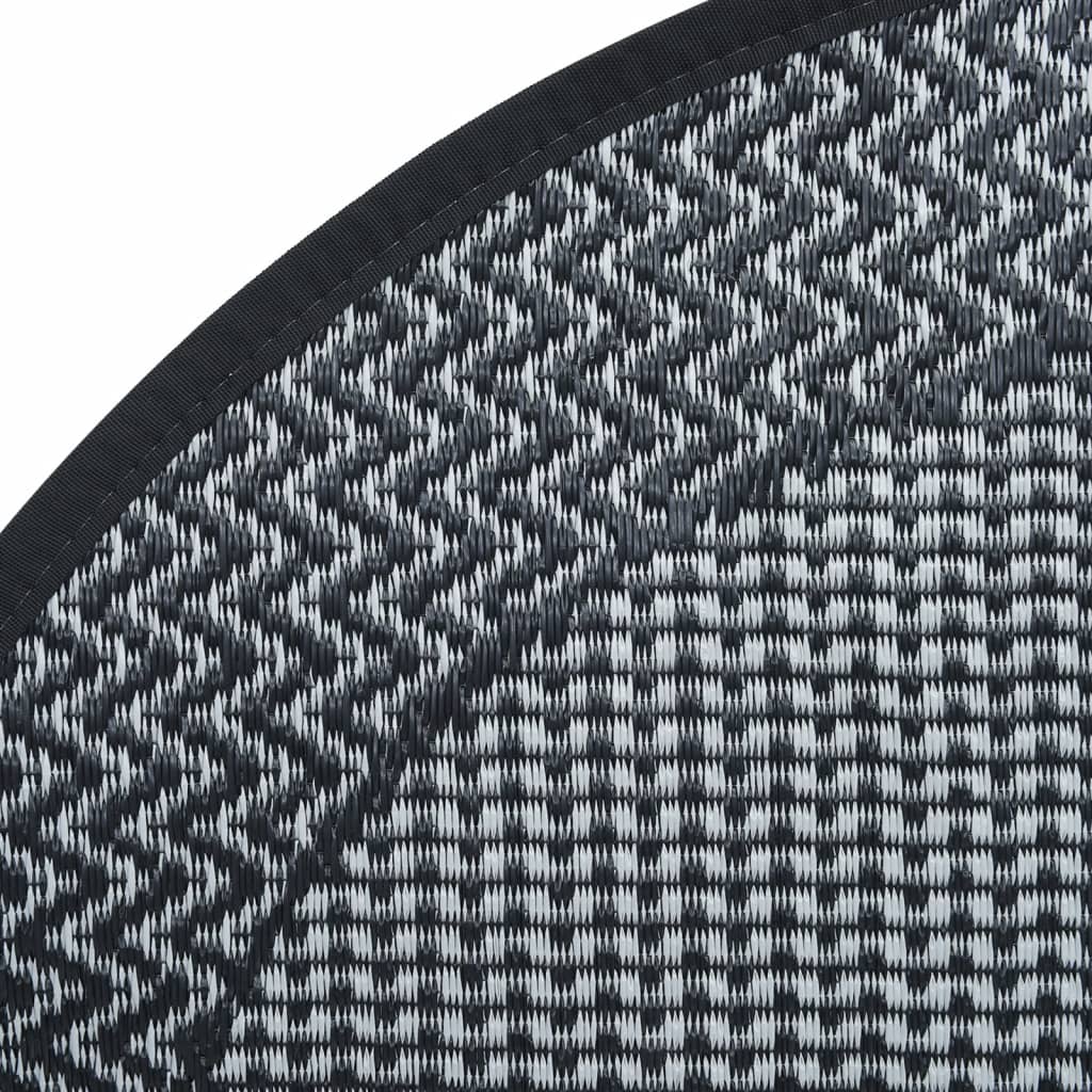 Outdoor Carpet ARAKIL Grey Ø120 cm PP