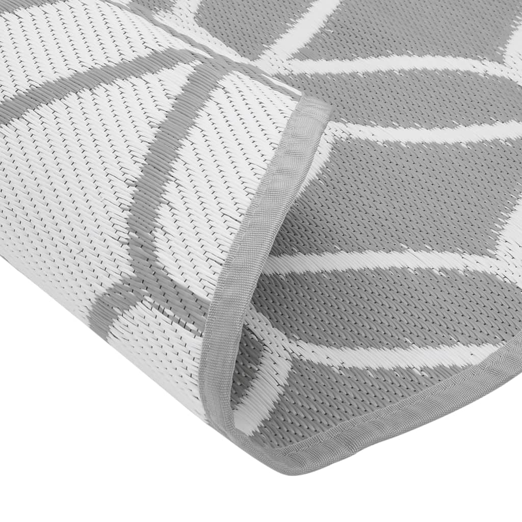 Outdoor Carpet ARAKIL Grey Ø200 cm PP