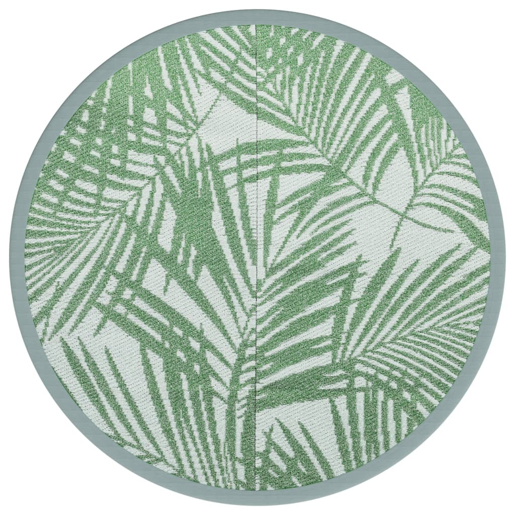 Outdoor Carpet ARAKIL Green Ø200 cm PP