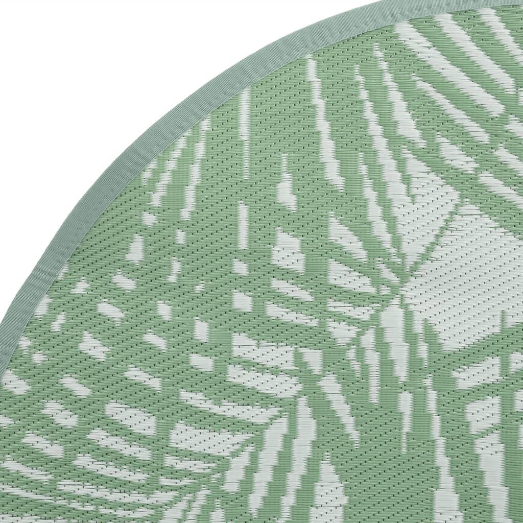 Outdoor Carpet ARAKIL Green Ø200 cm PP
