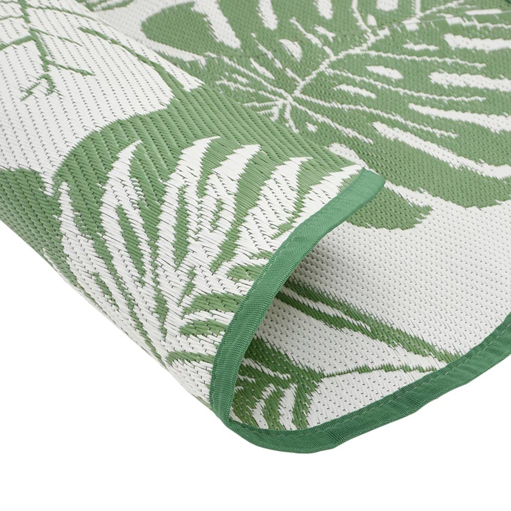 Outdoor Carpet ARAKIL Green Ø160 cm PP