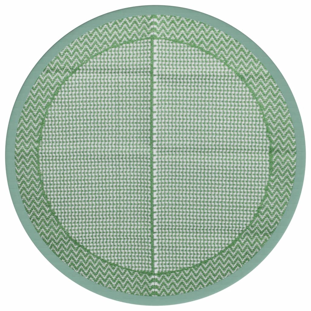 Outdoor Carpet ARAKIL Green Ø120 cm PP