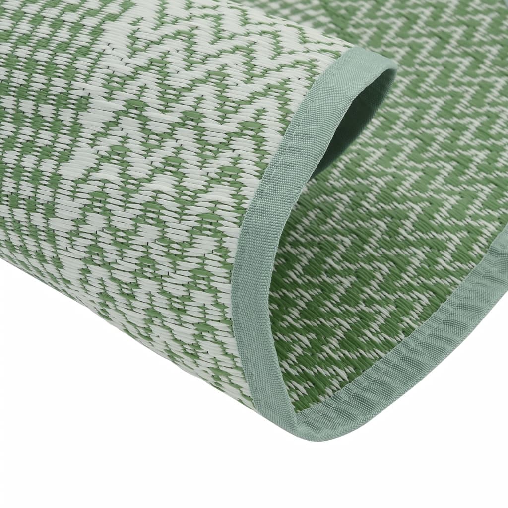 Outdoor Carpet ARAKIL Green Ø120 cm PP