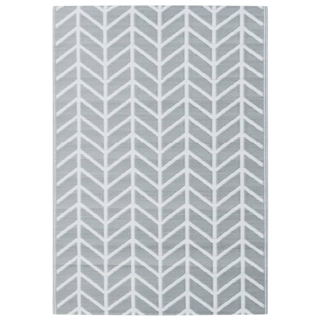 Outdoor Carpet ARAKIL Grey 160x230 cm PP