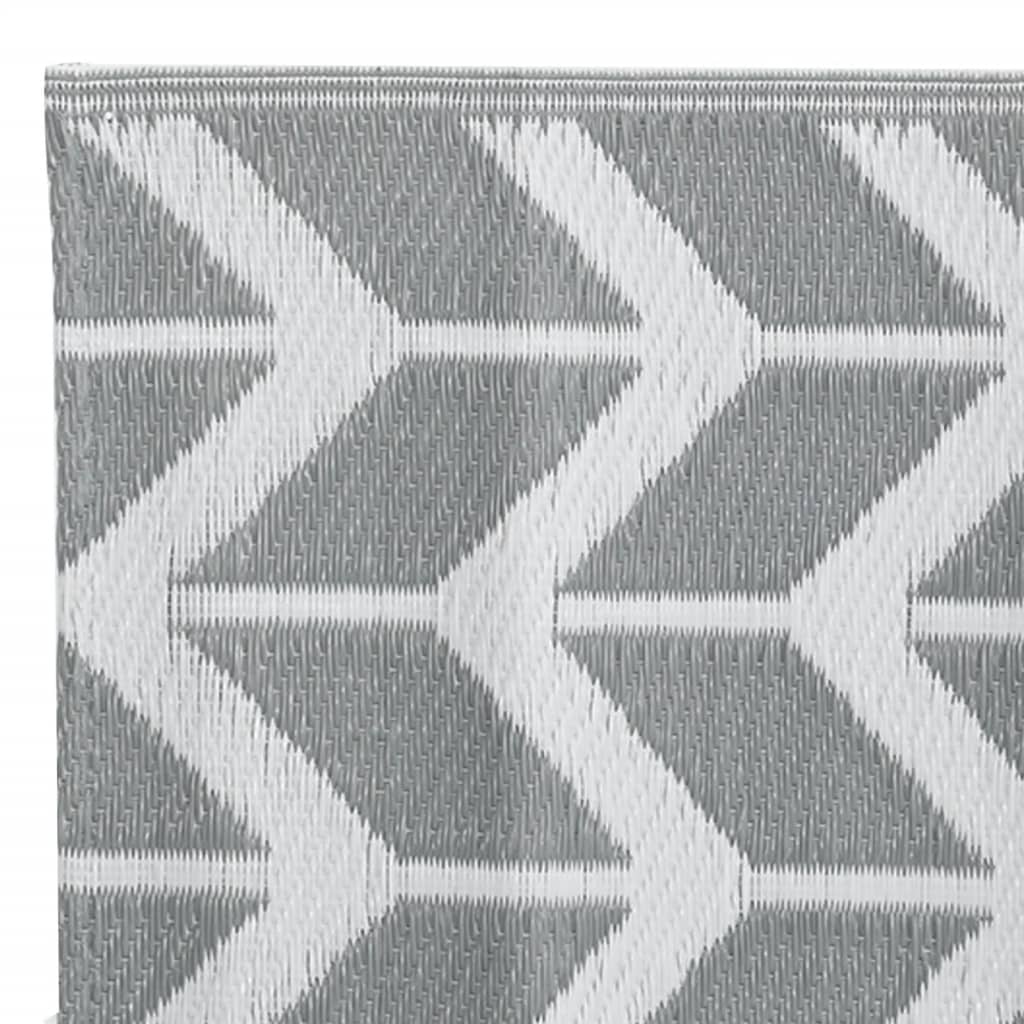 Outdoor Carpet ARAKIL Grey 160x230 cm PP