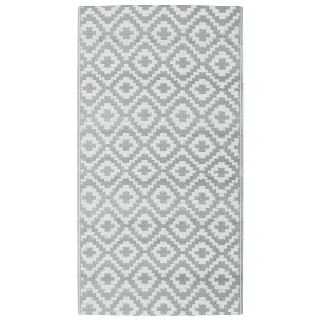 Outdoor Carpet ARAKIL Grey 80x150 cm PP