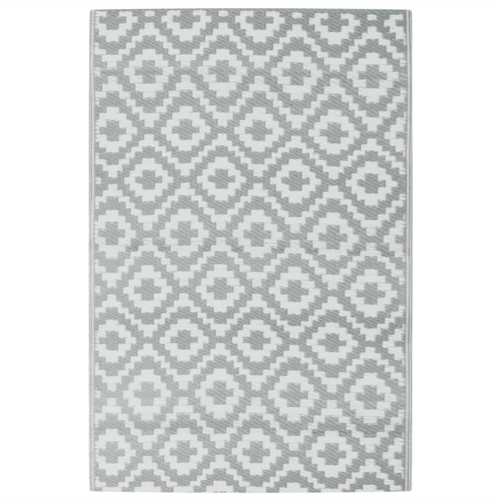 Outdoor Carpet ARAKIL Grey 120x180 cm PP