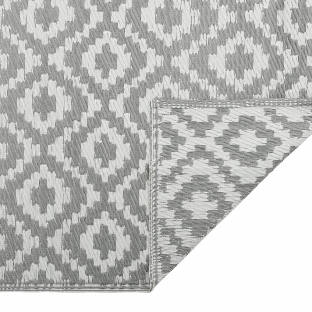 Outdoor Carpet ARAKIL Grey 120x180 cm PP