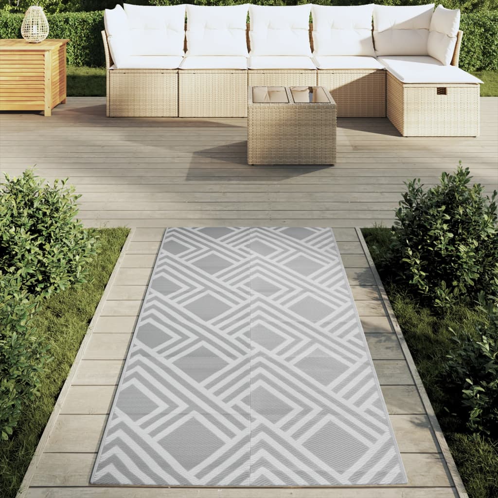 Outdoor Carpet ARAKIL Grey 80x150 cm PP