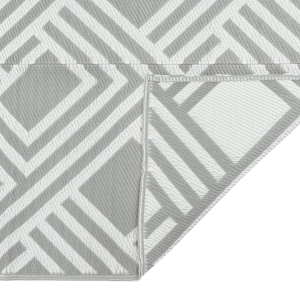 Outdoor Carpet ARAKIL Grey 160x230 cm PP
