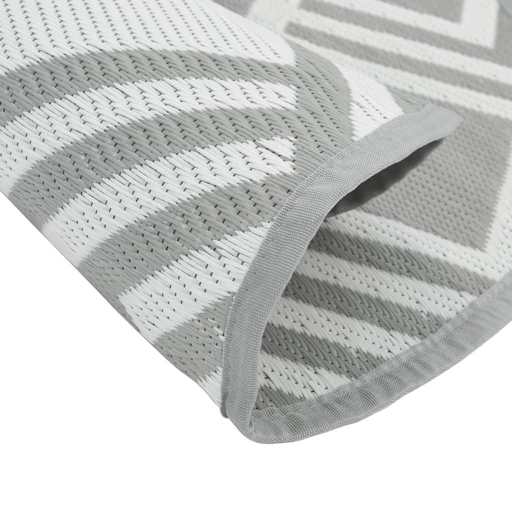 Outdoor Carpet ARAKIL Grey Ø200 cm PP