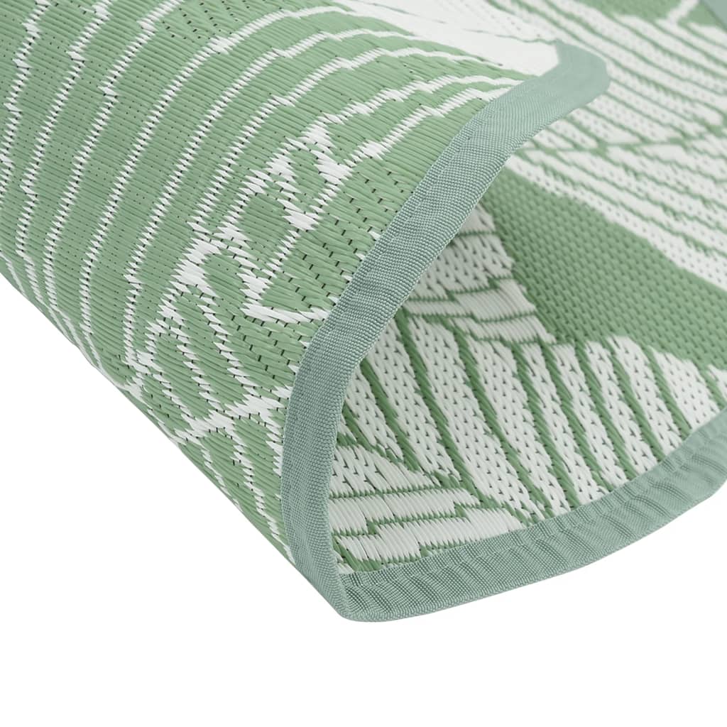 Outdoor Carpet ARAKIL Green Ø120 cm PP