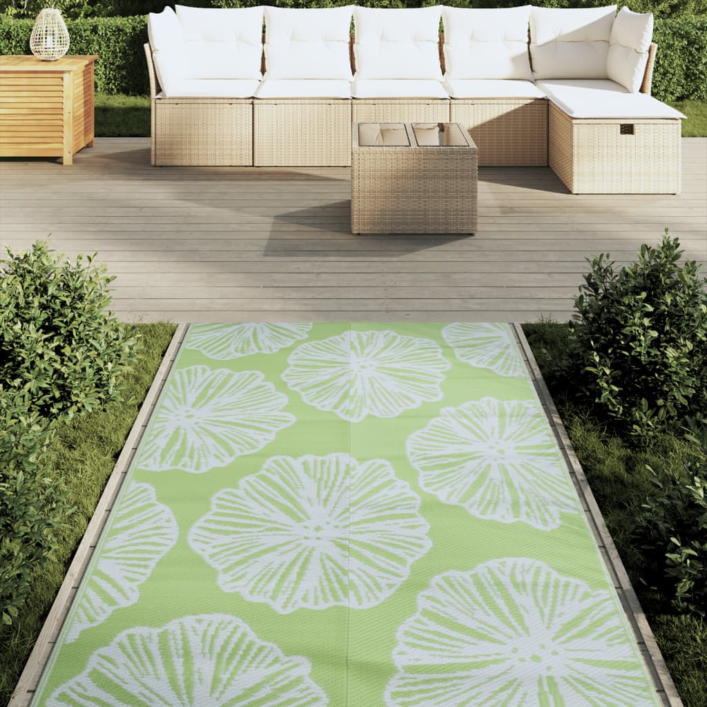 Outdoor Carpet ARAKIL Green 120x180 cm PP