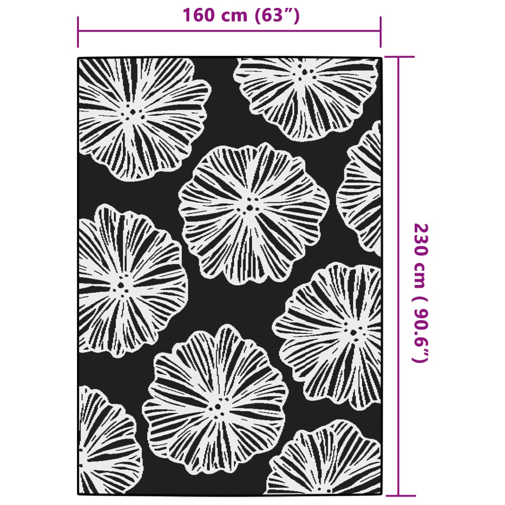 Outdoor Carpet ARAKIL Green 160x230 cm PP
