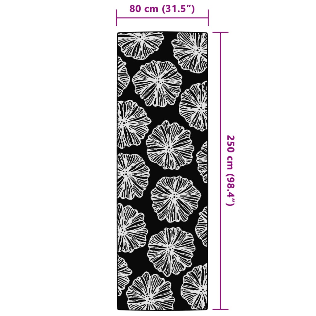 Outdoor Carpet ARAKIL Green 80x250 cm PP