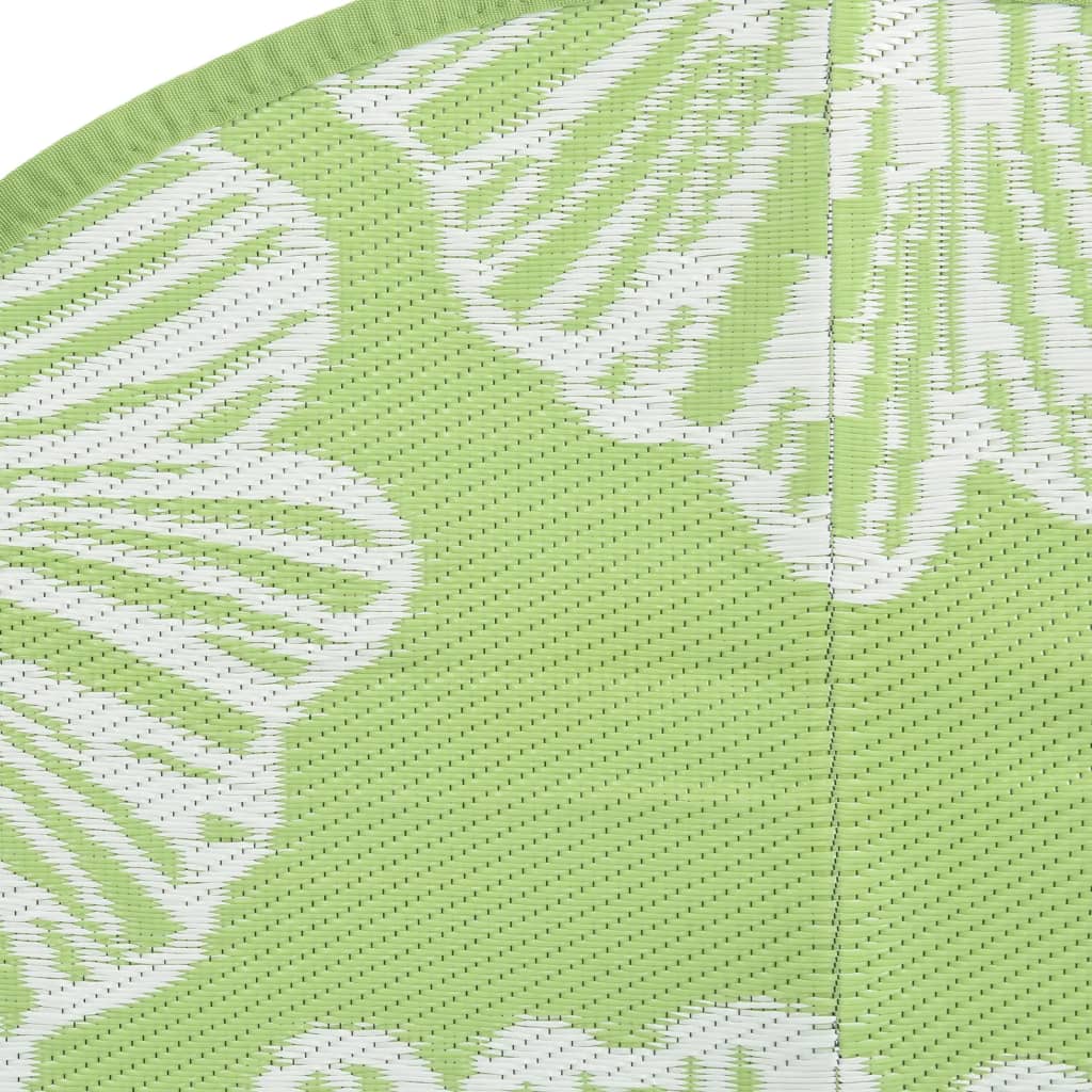 Outdoor Carpet ARAKIL Green Ø160 cm PP