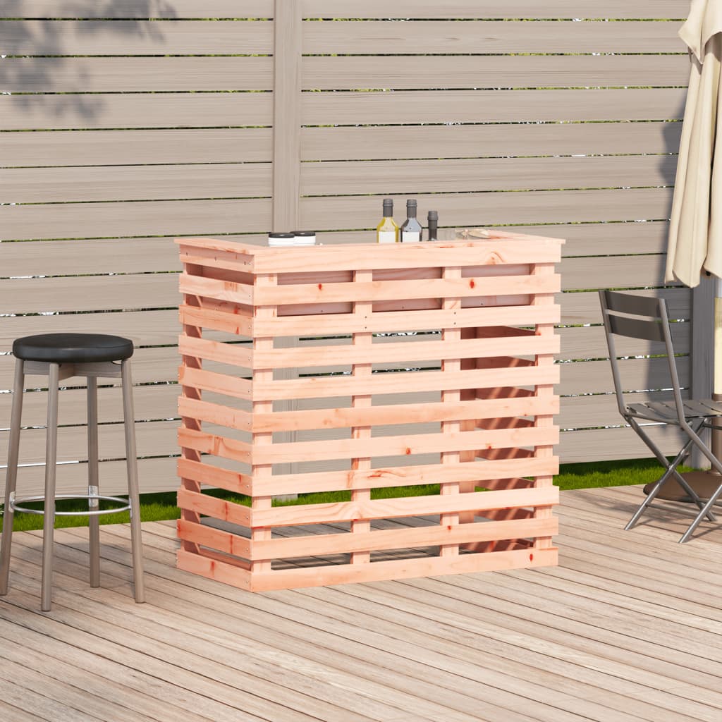 Outdoor Bar Table 113.5x50x103 cm Solid Wood Douglas