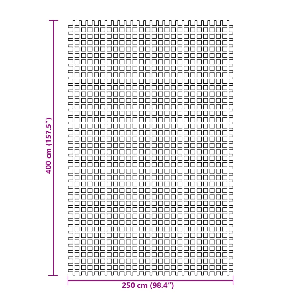 Tent Carpet Anthracite 4x2.5 m