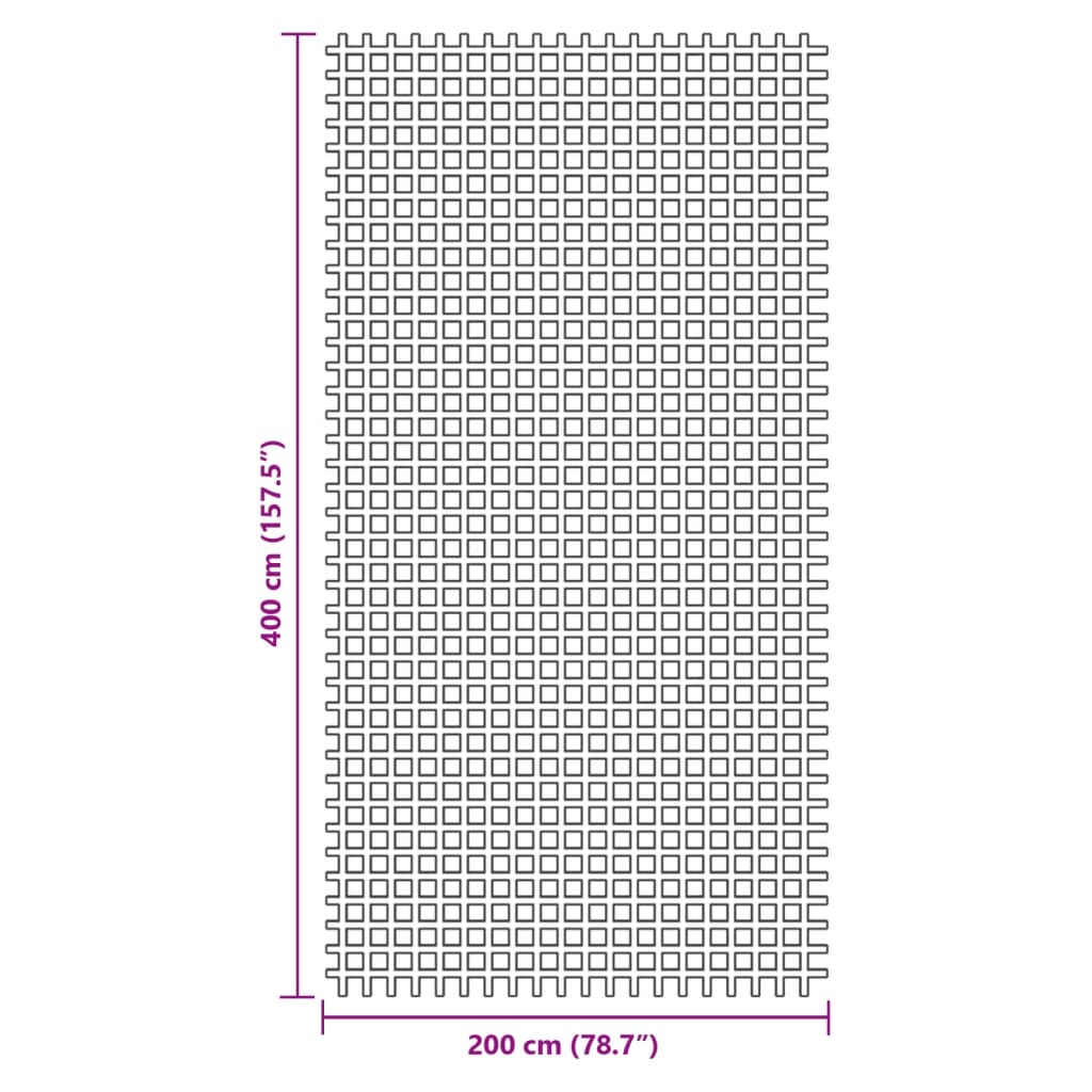Tent Carpet Blue 4x2 m