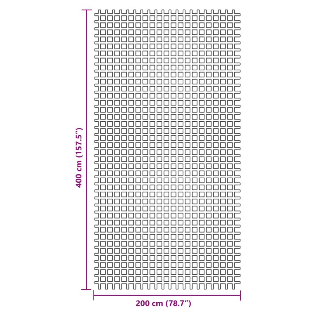 Tent Carpet Green 4x2 m