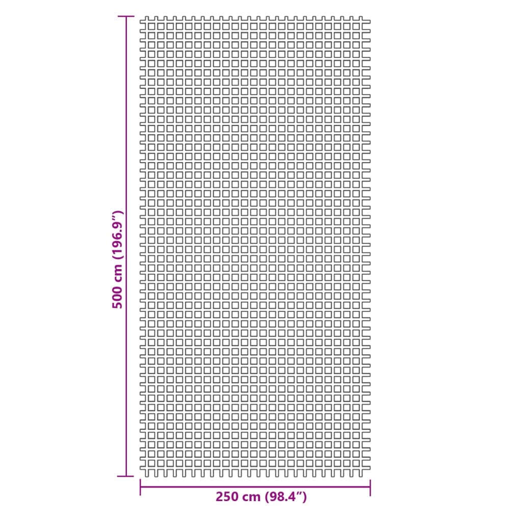 Tent Carpet Green 5x2.5 m