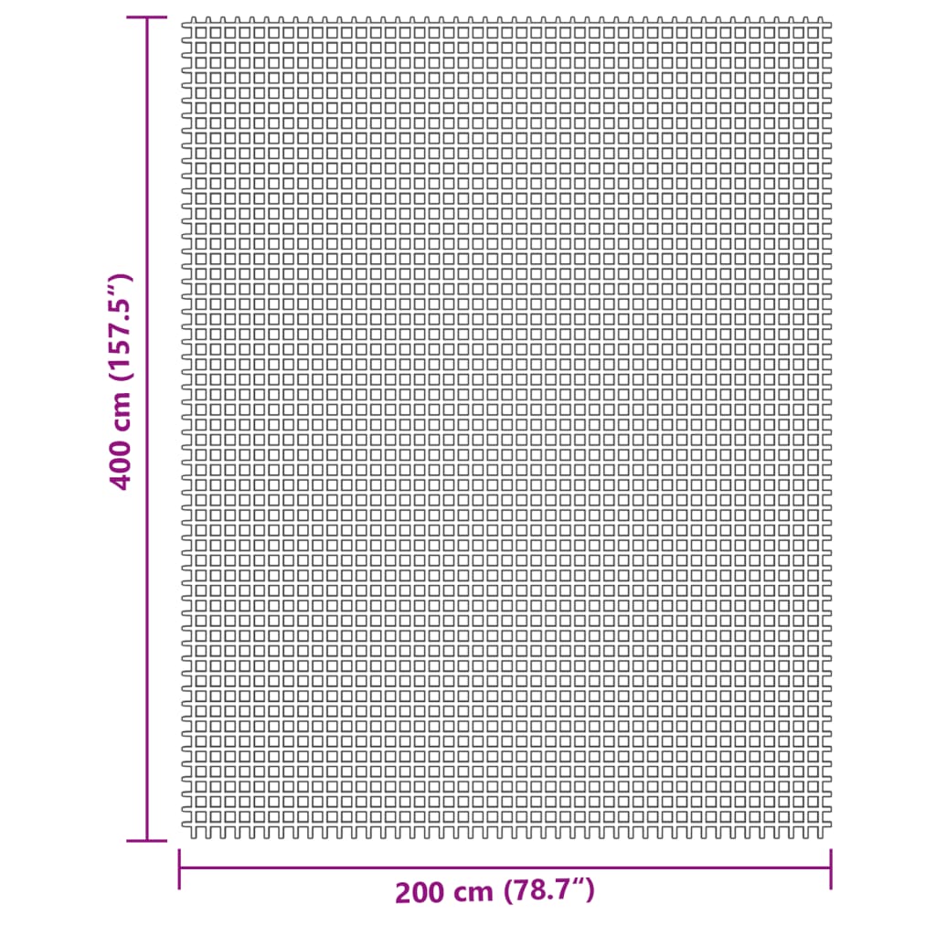 Tent Carpet Cream 4x2 m