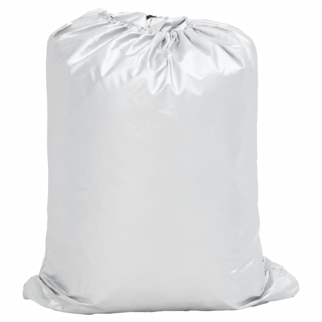 Car Cover for SUV with Buckle Straps Full Silver L