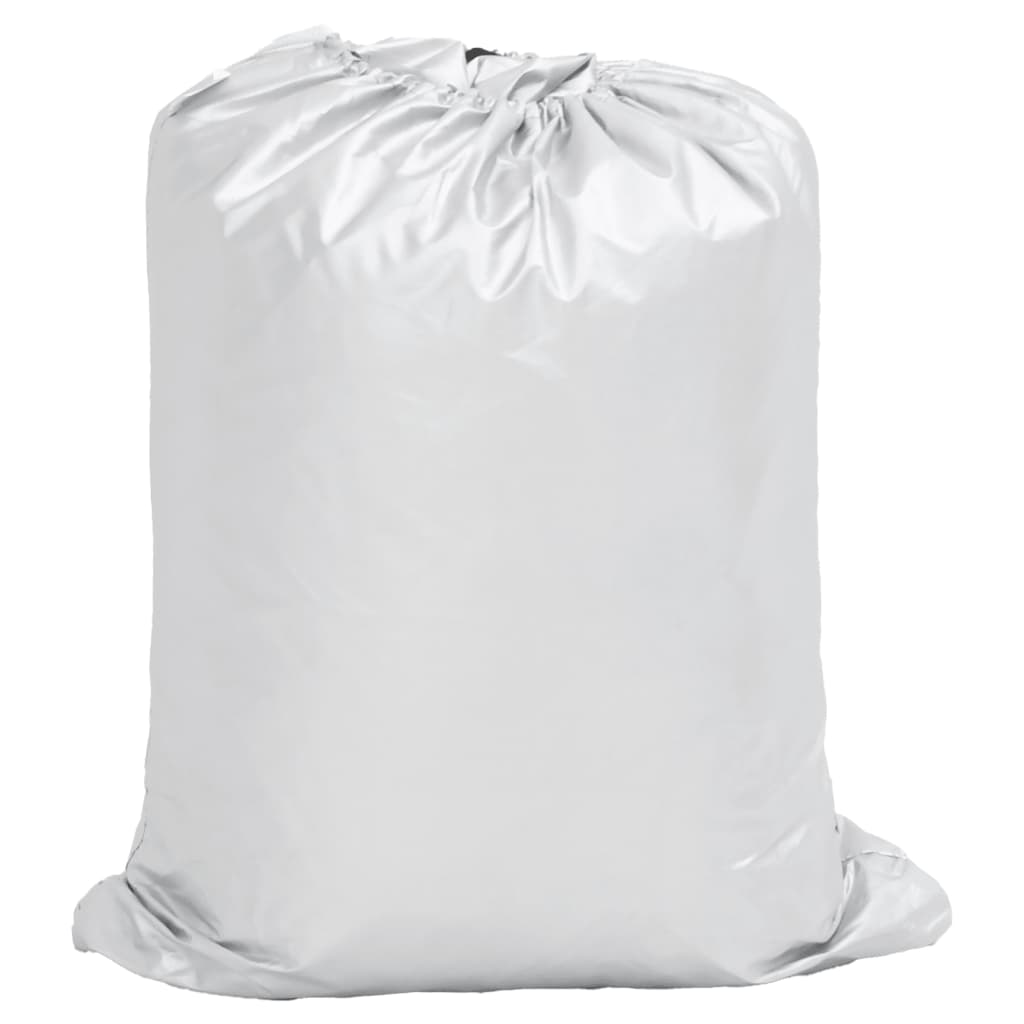 Car Cover for SUV with Buckle Straps Full Silver XL