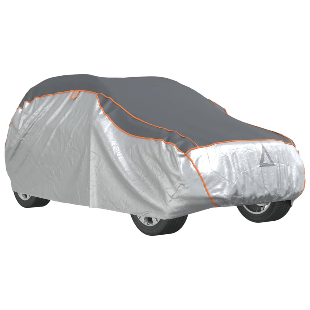 Car Cover for SUV Hail Protection Full L Grey and Silver