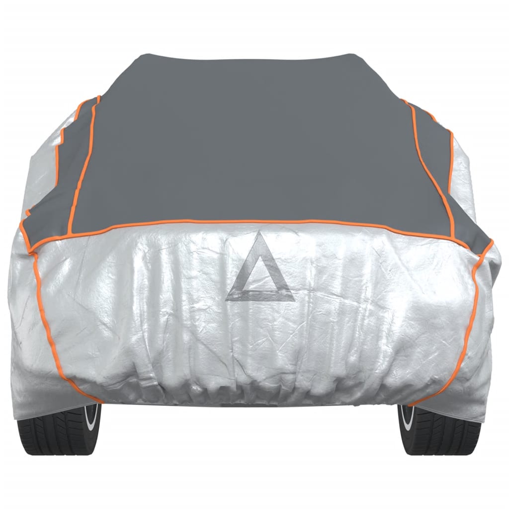 Car Cover for SUV Hail Protection Full L Grey and Silver