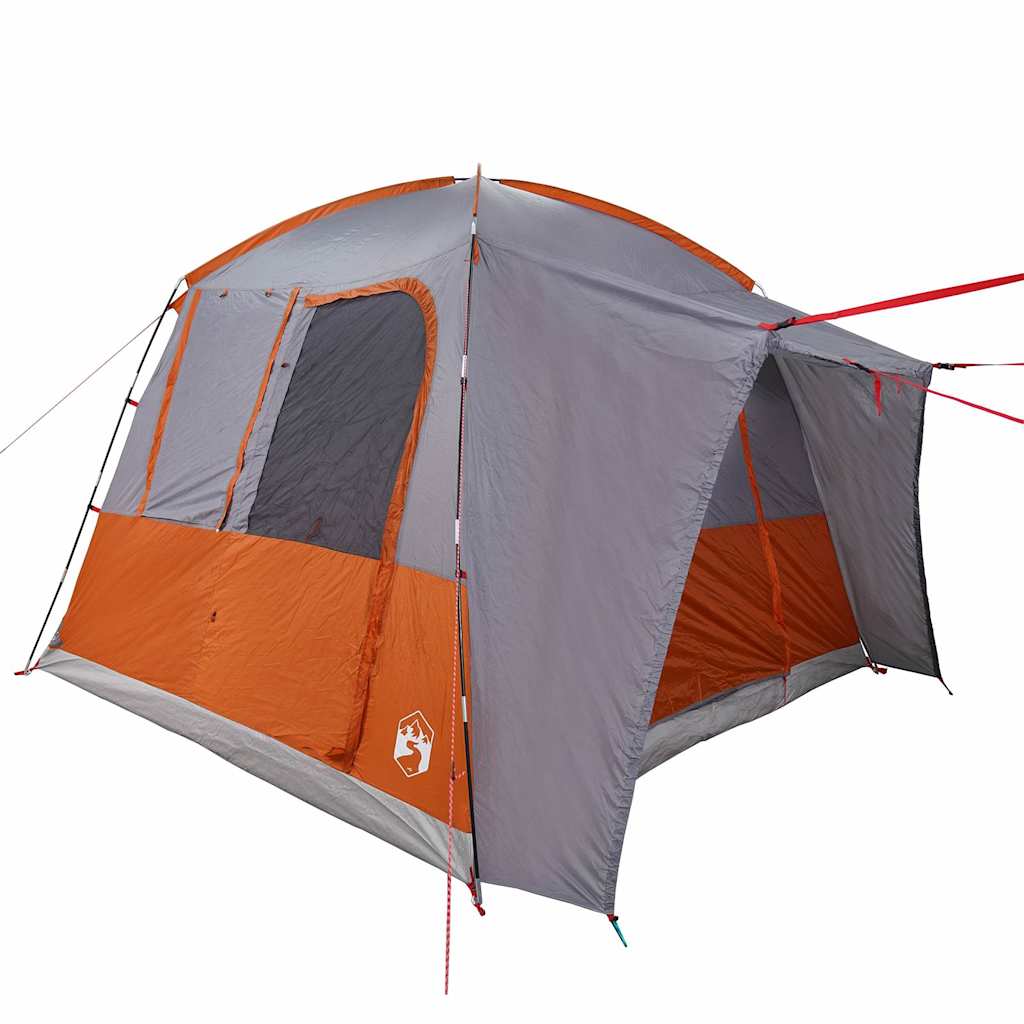 Car Tent 4-Person Grey and Orange Waterproof