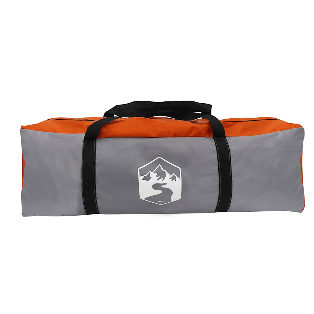 Car Tent 2-Person Grey and Orange Waterproof