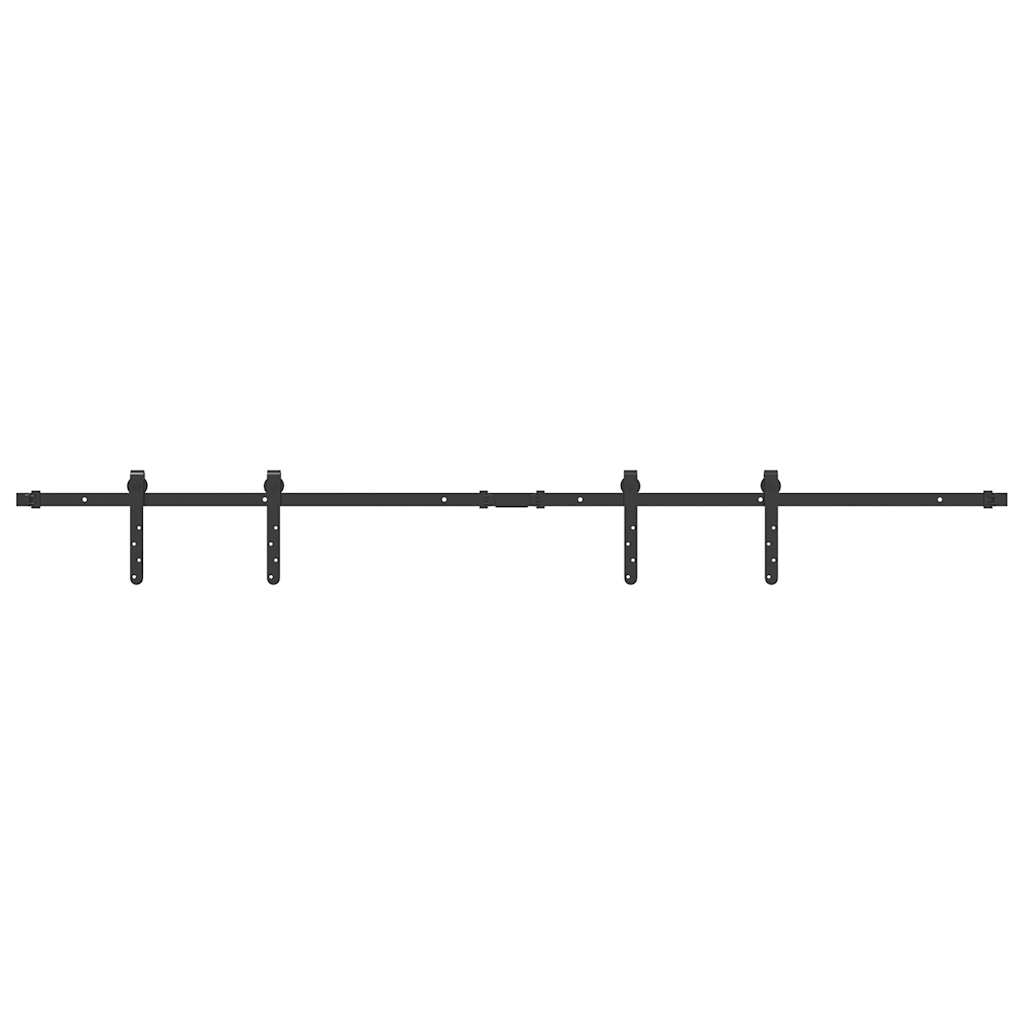 Sliding Cabinet Door Kit 183 cm Carbon Steel