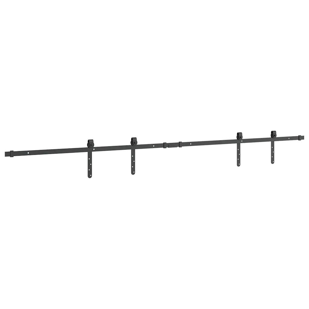 Sliding Cabinet Door Kit 200 cm Carbon Steel