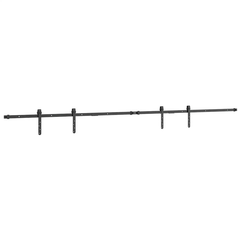 Sliding Cabinet Door Kit 244 cm Carbon Steel