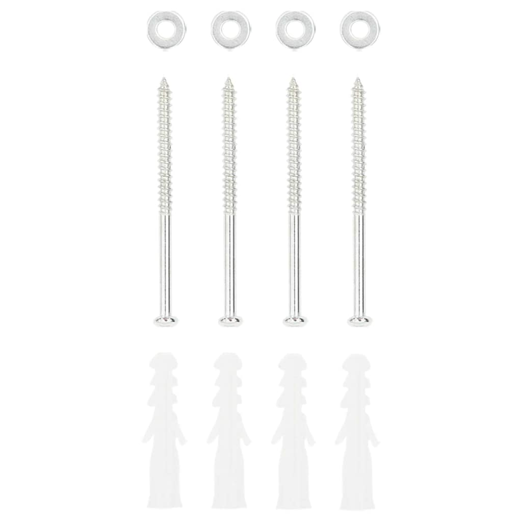 Outdoor Socket Column 4-Way Black and Green 16x16x39.5 cm