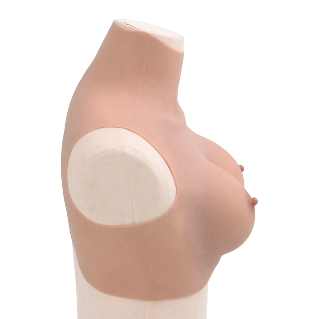 Silicone Breastplate Natural C Cup