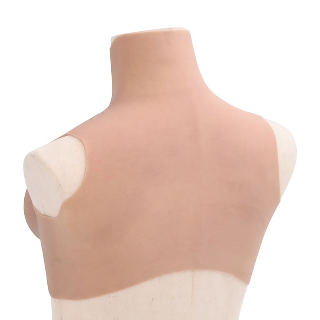 Silicone Breastplate Natural C Cup