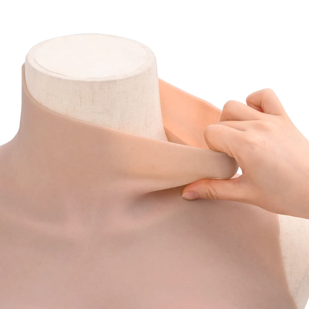 Silicone Breastplate Natural C Cup