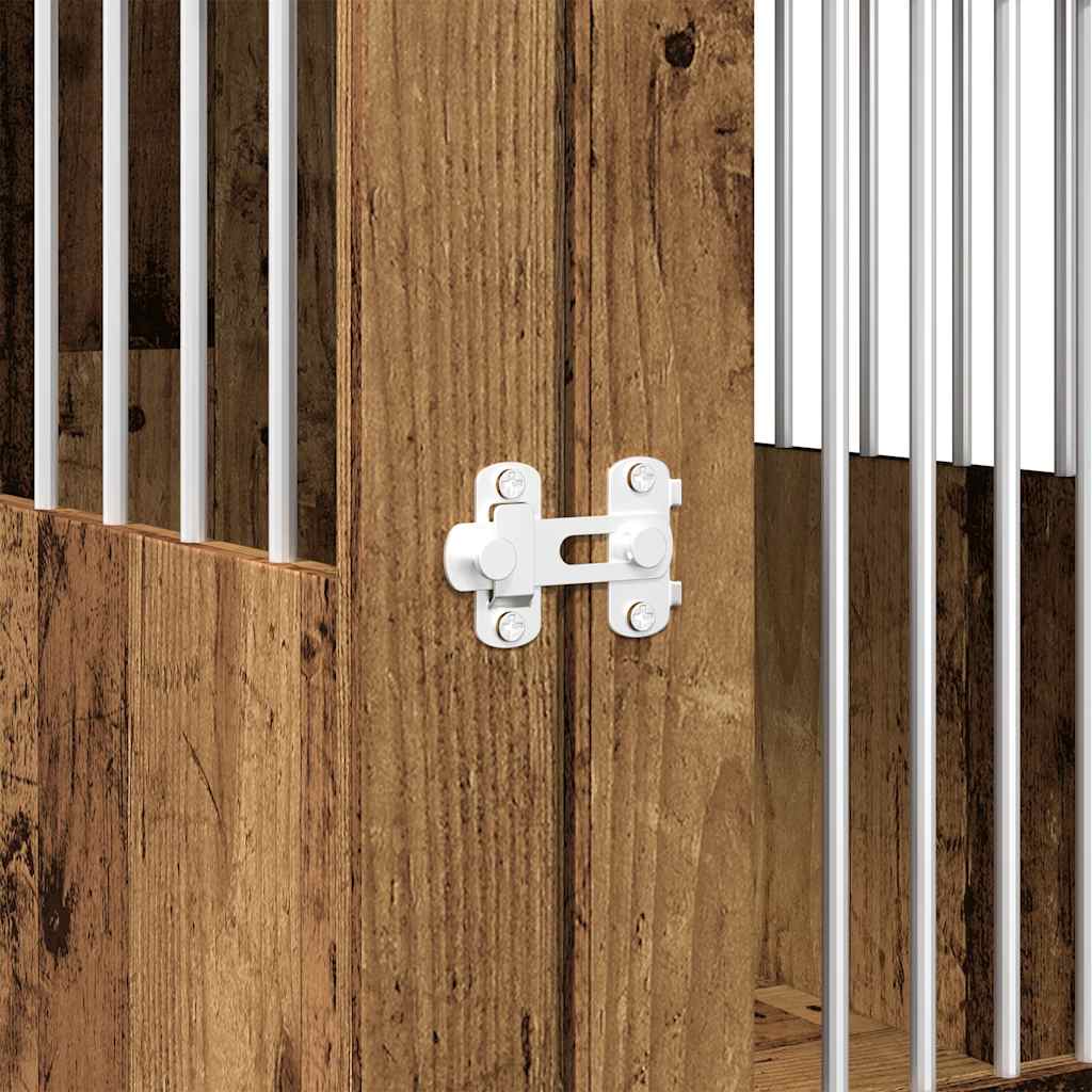 Dog Crate Furniture Old Wood 45x62x59 cm Engineered Wood