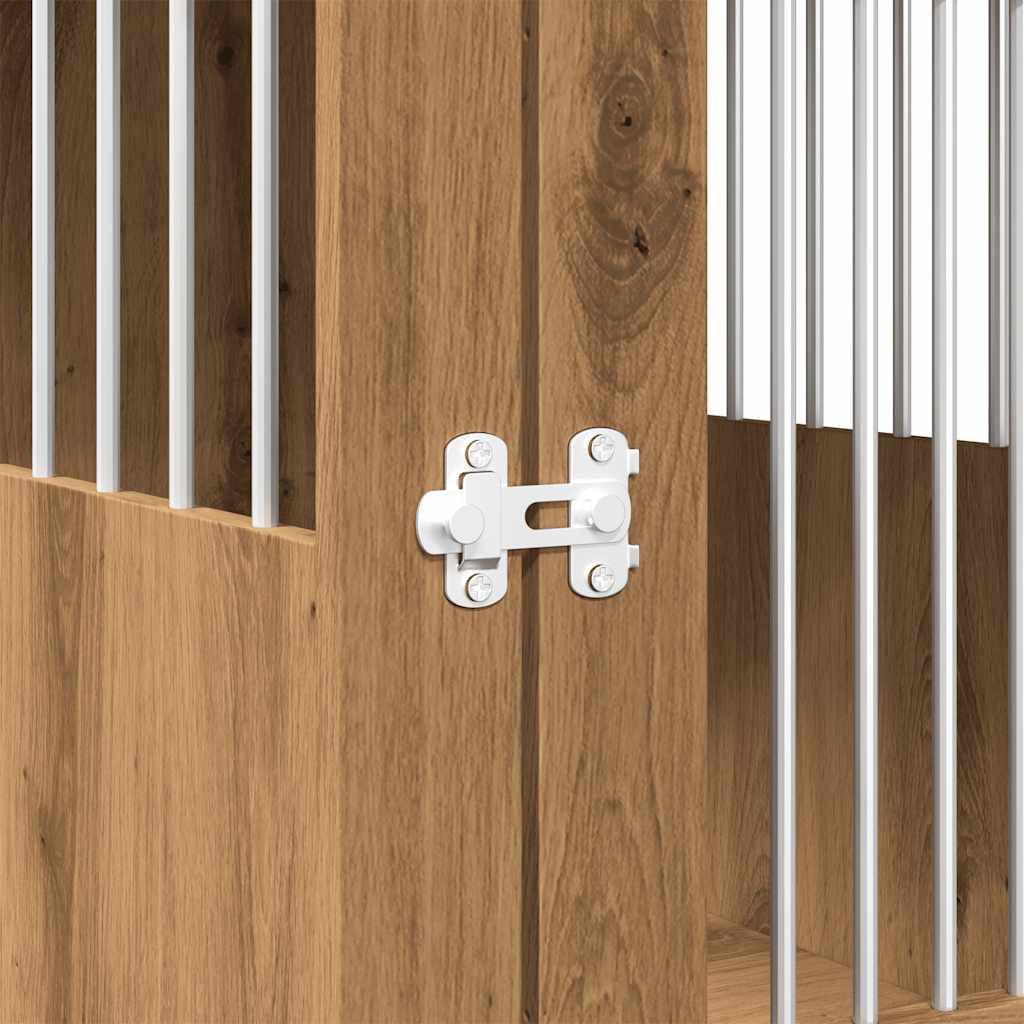 Dog Crate Furniture Artisan Oak 45x62x59 cm Engineered Wood