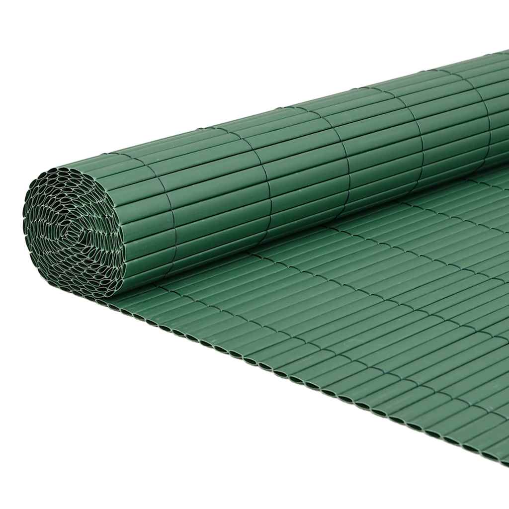 Garden Fence Double-Sided Green 1.8x3 m PVC
