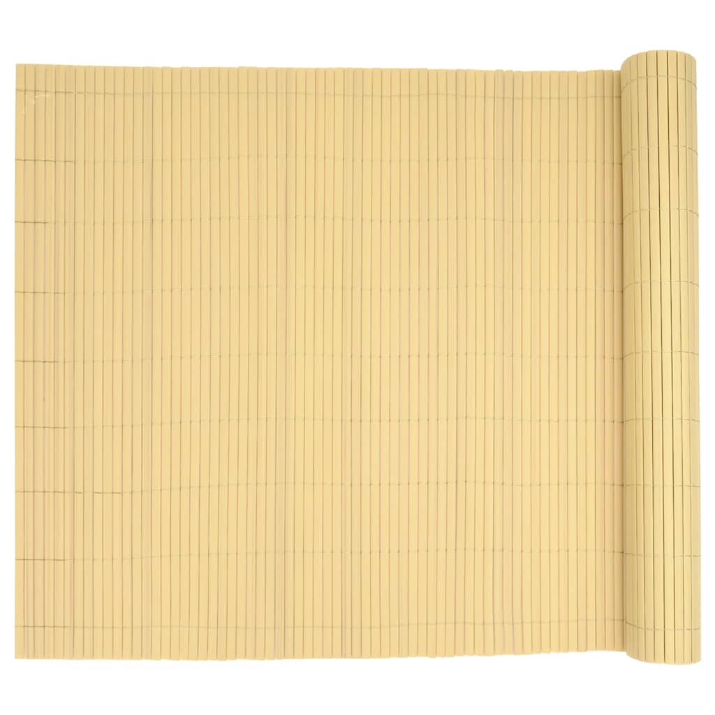 Garden Fence Double-Sided Yellow 1.8x5 m PVC