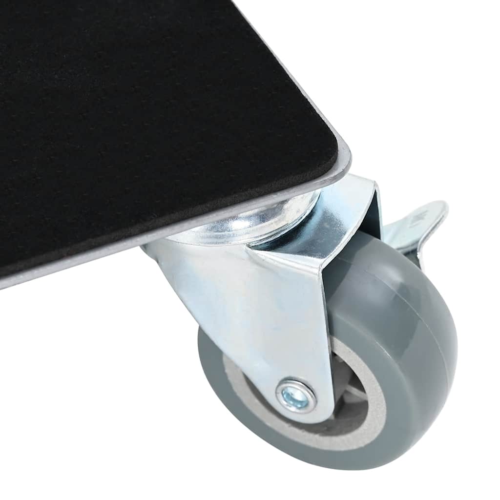 Furniture Rollers 4 pcs with Lifter 17.5x16x7.5 cm Steel 1600 kg