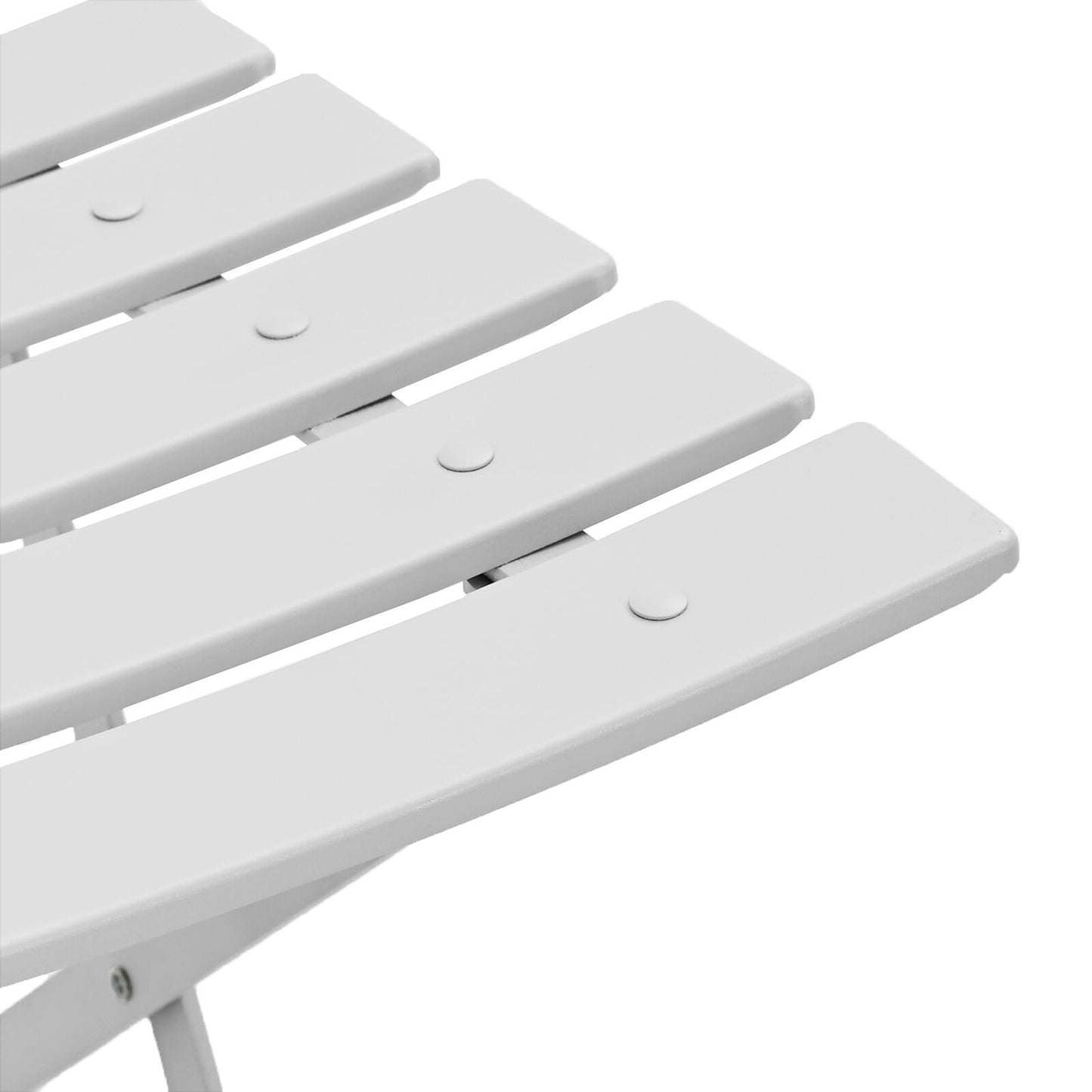 Outdoor Chairs Cool White Metal Standard Foldable Patio Chairs